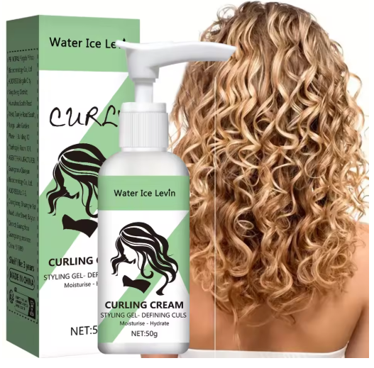 Crema de Peinado para Cabello Rizado