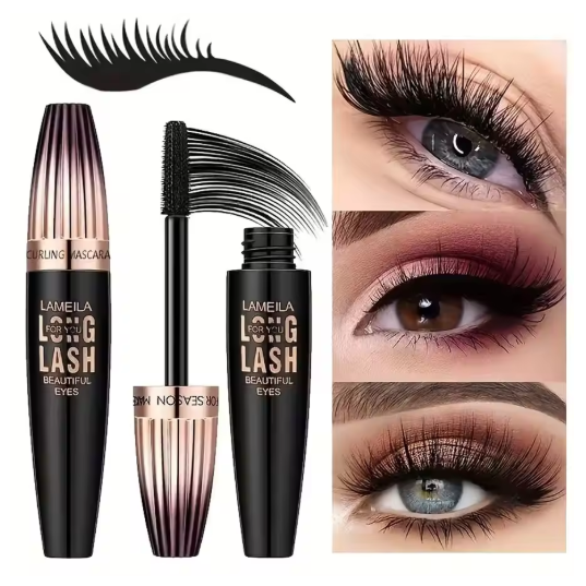 Máscara 4D Resistente al Agua, Volumen y Rizo Perfecto