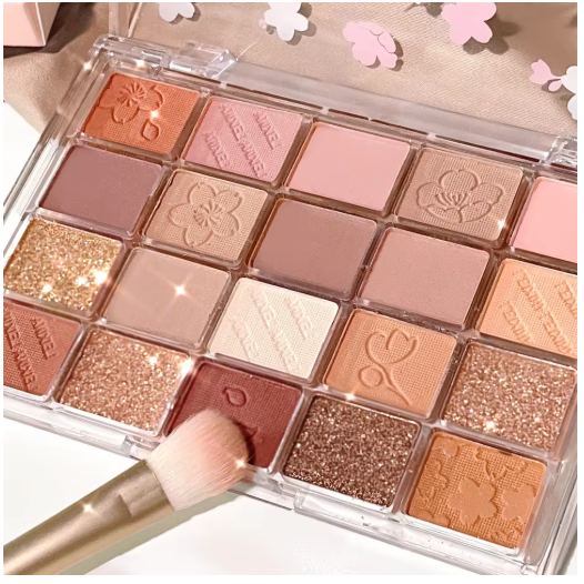 Paleta de Sombras de Ojos 20 Colores – Mate y Brillante