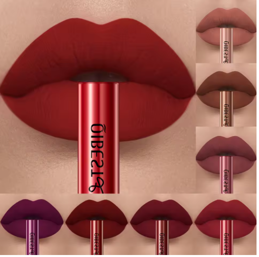 QIBEST – Labial Líquido Mate de Larga Duración e Impermeable