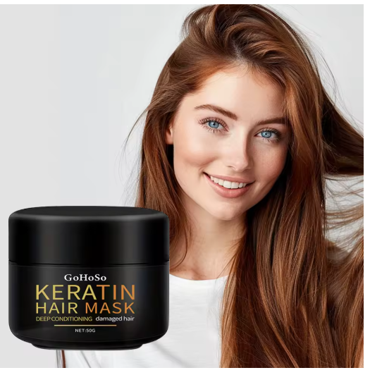 Mascarilla Capilar Profesional ENVISHA con Queratina – Reparación y Nutrición Profunda