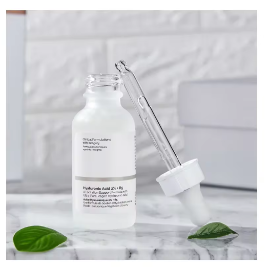 Sérum Facial Hidratante con Ácido Hialurónico 2% + B5 – Nutrición y Suavidad para la Piel