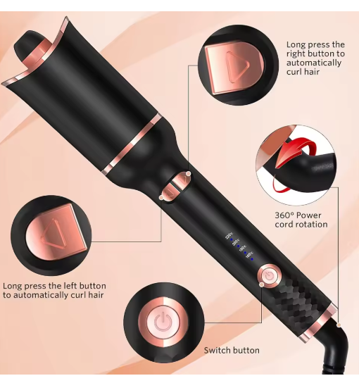 Bigudí Automático Giratorio