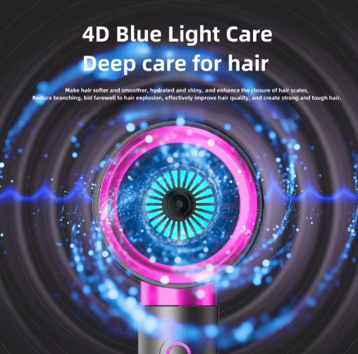 Secador de Pelo Profesional de Alta Velocidad con Iones y Protección Térmica