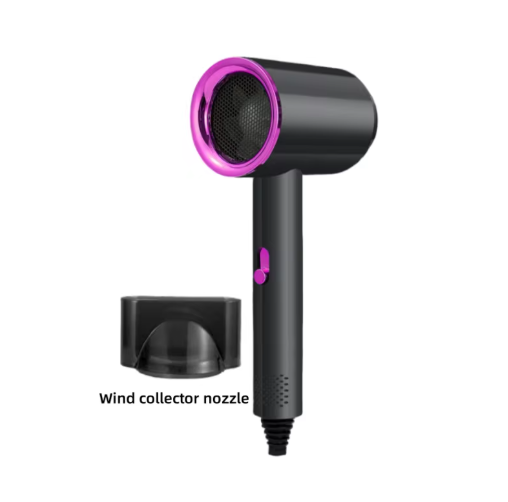 Secador de Pelo Profesional de Alta Velocidad con Iones y Protección Térmica