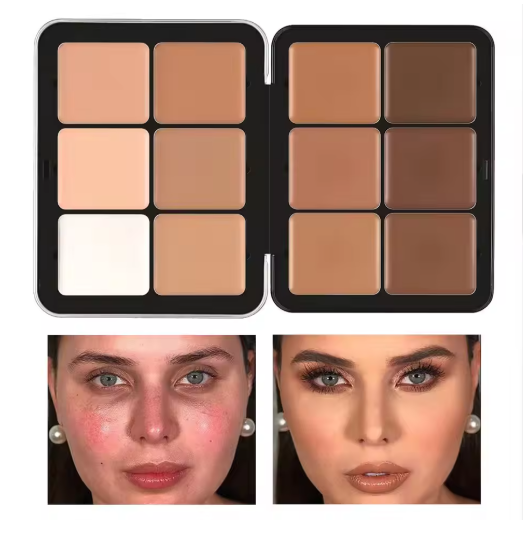 Paleta de Correctores 12 Colores - Contorno y Base de Maquillaje