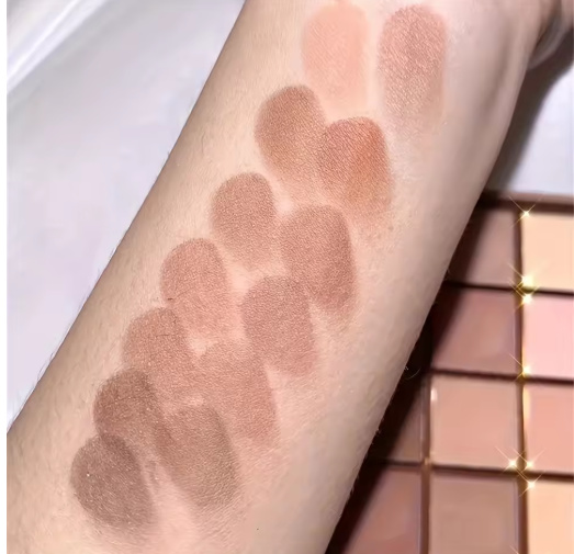 Paleta de Sombras de Ojos 25 Colores – Tonos Neutros Café y Chocolate