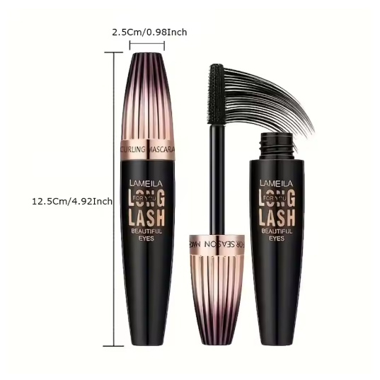 Máscara 4D Resistente al Agua, Volumen y Rizo Perfecto