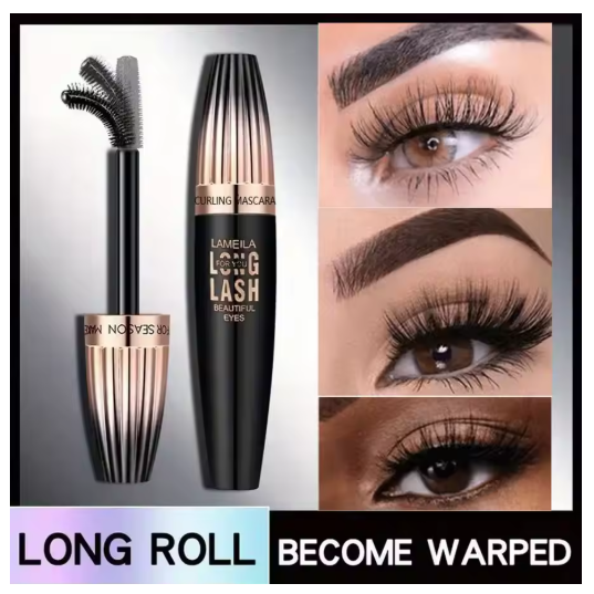 Máscara 4D Resistente al Agua, Volumen y Rizo Perfecto