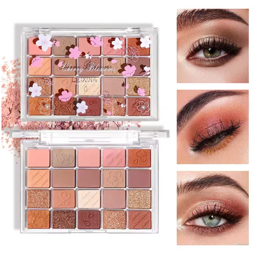 Paleta de Sombras de Ojos 20 Colores – Mate y Brillante