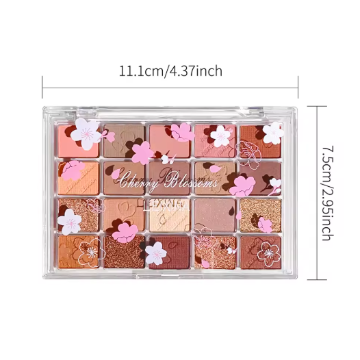 Paleta de Sombras de Ojos 20 Colores – Mate y Brillante