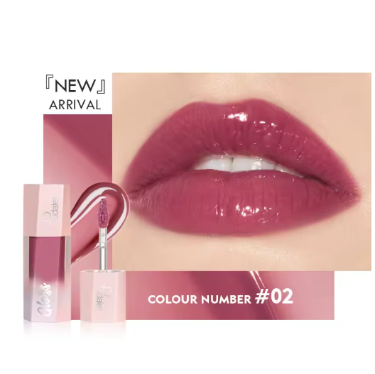 Brillo de Labios Líquido con Purpurina – Acabado Brillante, Suave e Impermeable