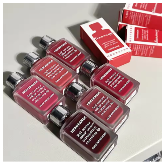 Brillo de Labios “Heroranger Jules Glaze Mirror” – Hidratante, Voluminizador y de Larga Duración