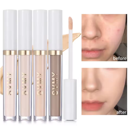 Corrector Líquido para Tez – Cobertura de Imperfecciones e Hidratante, 4 Colores