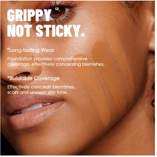 Base Líquida de Alta Cobertura – Impermeable y Resistente al Sudor, 30 ml