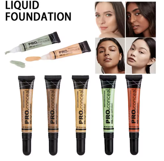 Base Líquida Nude con Tubo – Cobertura Completa y Control de Aceite, 256