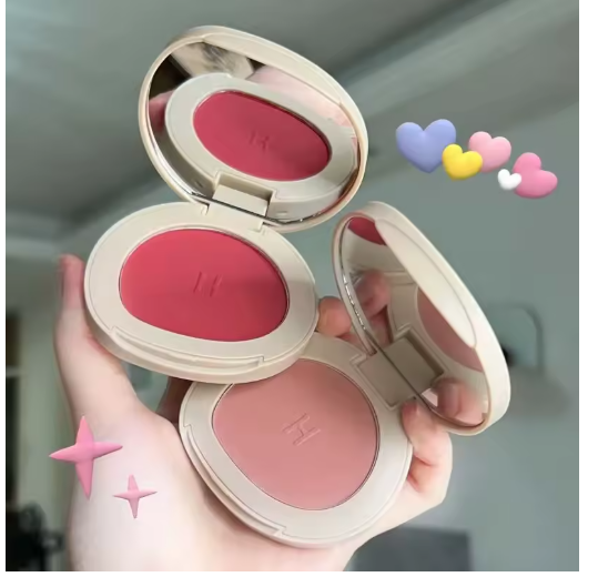 Blush Monocromático HERORANGE HR526 – Resistente al Agua y al Sudor, Larga Duración, 6 Colores