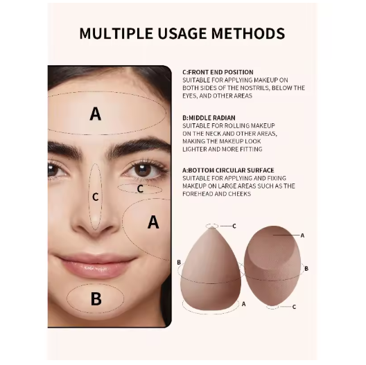 Set de Brochas de Maquillaje 8 Piezas + 3 Brochas de Polvo – Fondos, Correctores y Sombras