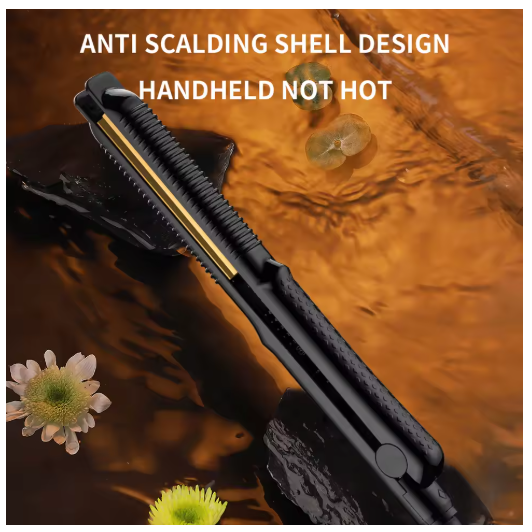 Rizador Eléctrico de Cabello con Placa Ondulada – Para Ondas y Volumen