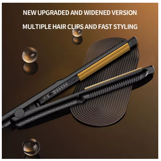 Rizador Eléctrico de Cabello con Placa Ondulada – Para Ondas y Volumen