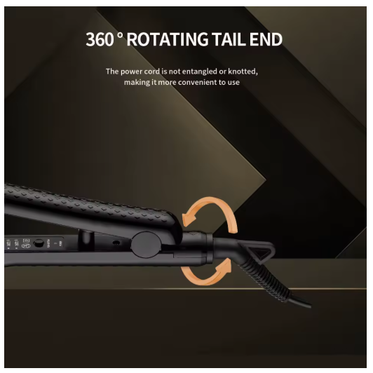 Rizador Eléctrico de Cabello con Placa Ondulada – Para Ondas y Volumen