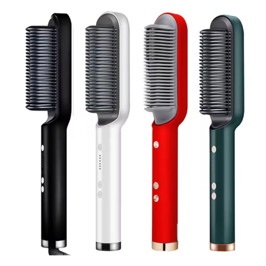 Alisador de Cabello Profesional PTC – Peine Eléctrico de Calentamiento Rápido