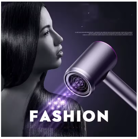 Secador de Pelo Profesional para Salón – Protección Térmica e Iónica, Portátil para Casa, Hotel y Viajes