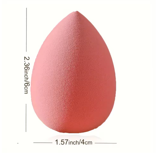 Esponjas de Maquillaje en Forma de Huevo – Set de 4 Mezcladores para una Aplicación Perfecta