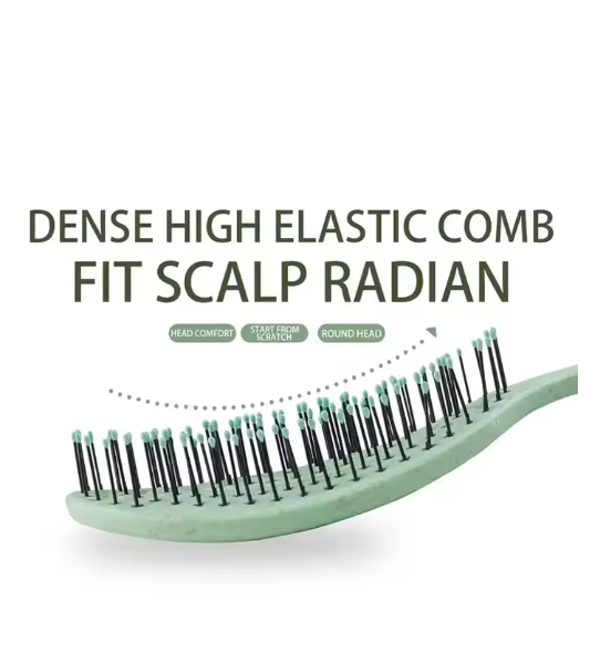 Cepillo de Masaje para el Cabello – Desenredante Profesional de Nylon para Todo Tipo de Cabello