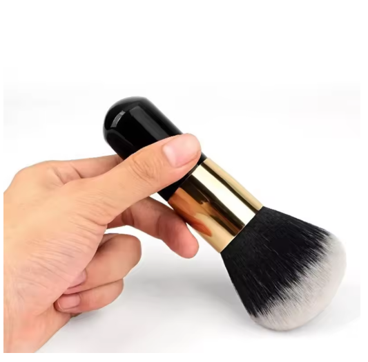 Juego de Brochas de Maquillaje Suaves – Brochas Grandes para Polvos, Base y Rubor Profesional