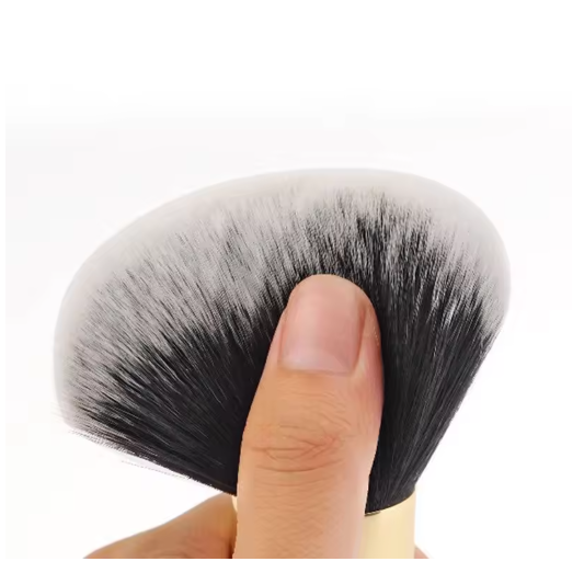 Juego de Brochas de Maquillaje Suaves – Brochas Grandes para Polvos, Base y Rubor Profesional