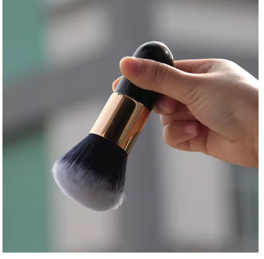 Juego de Brochas de Maquillaje Suaves – Brochas Grandes para Polvos, Base y Rubor Profesional