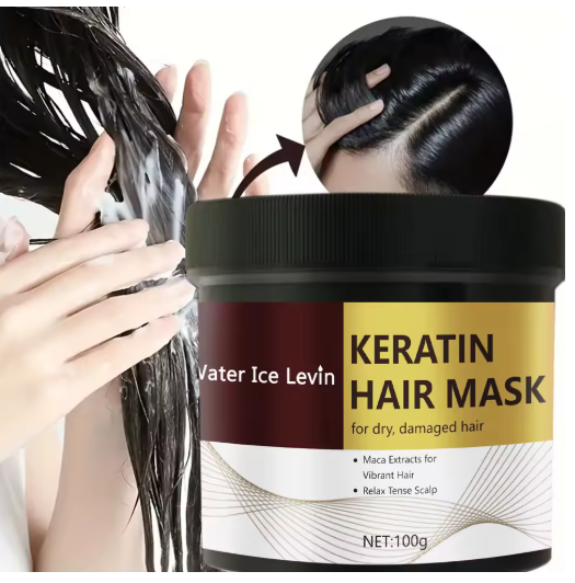 Mascarilla Capilar Mágica de Queratina – Reparación Rápida en 5 Segundos