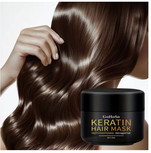 Mascarilla Capilar Profesional ENVISHA con Queratina – Reparación y Nutrición Profunda