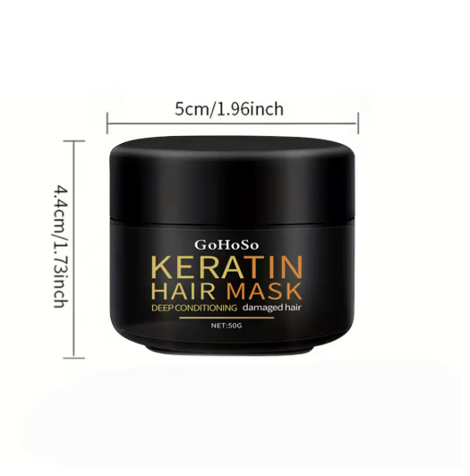 Mascarilla Capilar Profesional ENVISHA con Queratina – Reparación y Nutrición Profunda