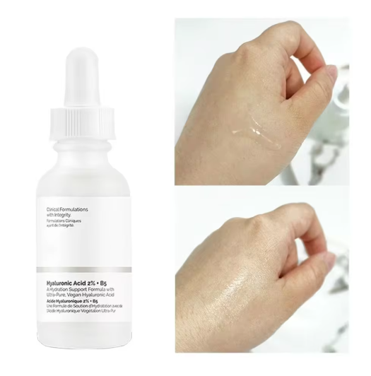 Sérum Facial Hidratante con Ácido Hialurónico 2% + B5 – Nutrición y Suavidad para la Piel