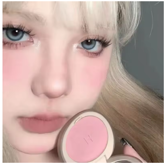 Blush Monocromático HERORANGE HR526 – Resistente al Agua y al Sudor, Larga Duración, 6 Colores