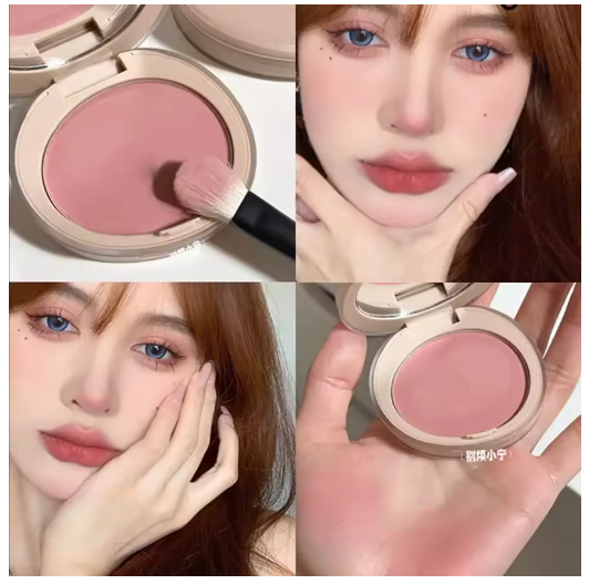 Blush Monocromático HERORANGE HR526 – Resistente al Agua y al Sudor, Larga Duración, 6 Colores