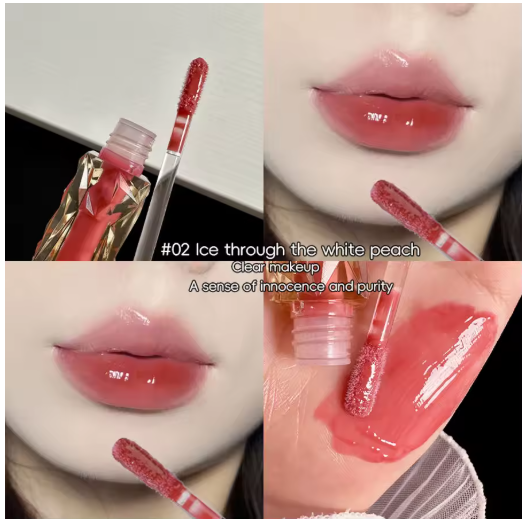 Brillo de Labios Hidratante de Larga Duración – Acabado Transparente y Resistente al Agua