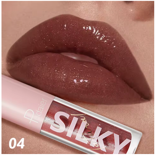 Brillo de Labios Líquido con Purpurina – Acabado Brillante, Suave e Impermeable