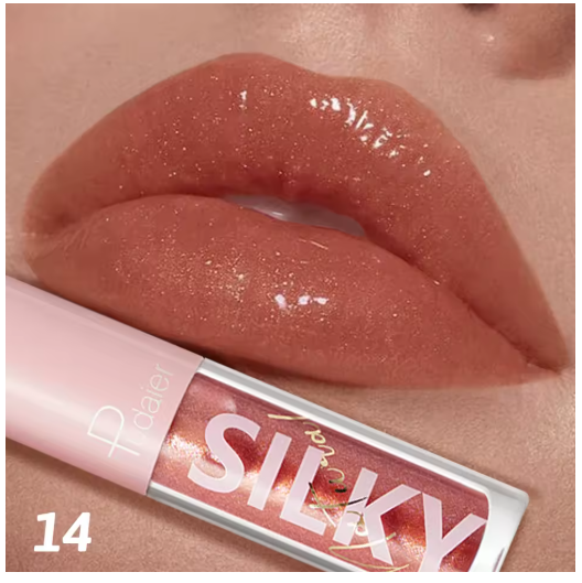 Brillo de Labios Líquido con Purpurina – Acabado Brillante, Suave e Impermeable