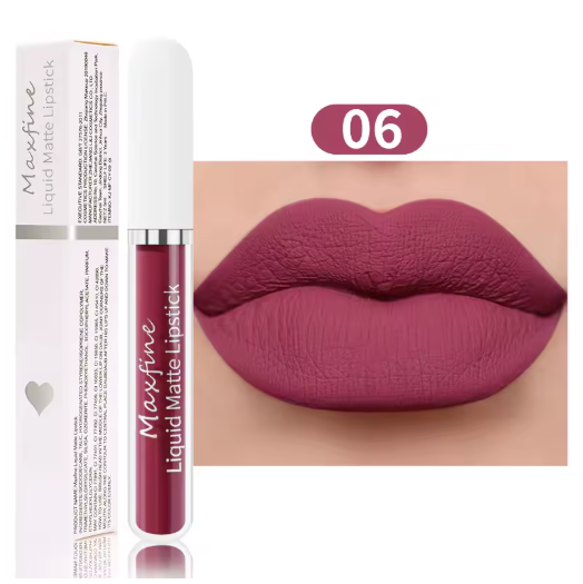 Labial Líquido Aterciopelado 256 – Sexy, Impermeable y de Larga Duración