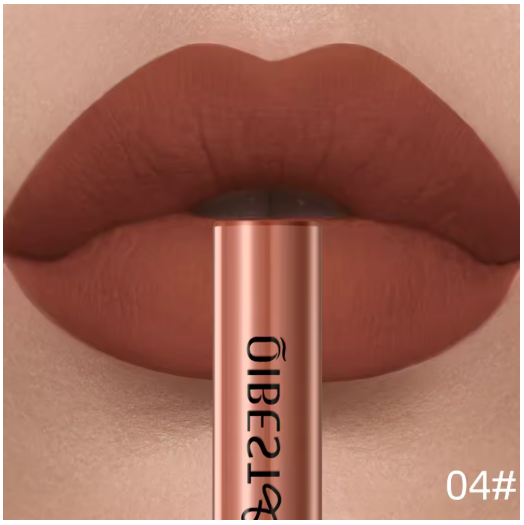 QIBEST – Labial Líquido Mate de Larga Duración e Impermeable