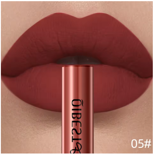 QIBEST – Labial Líquido Mate de Larga Duración e Impermeable