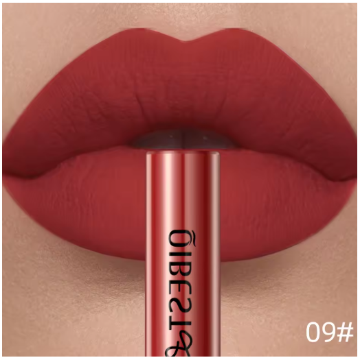 QIBEST – Labial Líquido Mate de Larga Duración e Impermeable