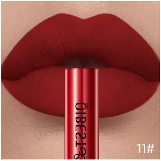 QIBEST – Labial Líquido Mate de Larga Duración e Impermeable