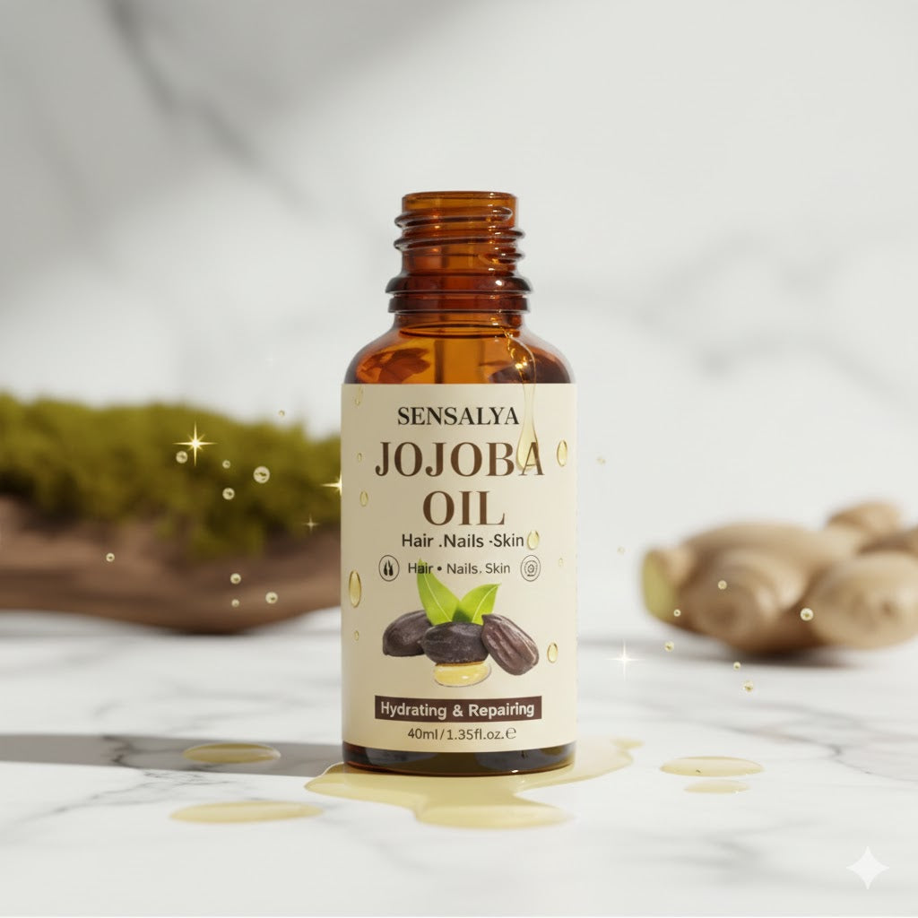 Aceite Natural de Jojoba – Hidratante, Anti-edad y Reafirmante para Piel y Cabello