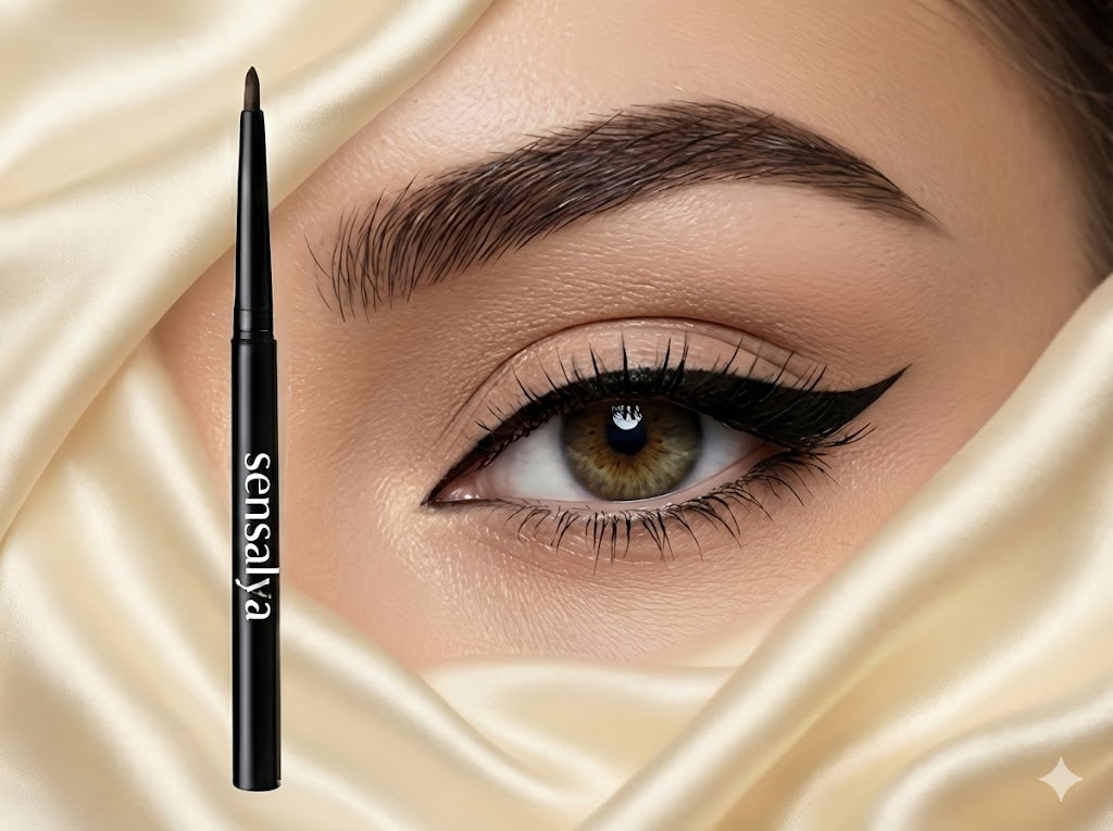 Pack de 5 Lápices Eyeliner Negros – Impermeables y de Larga Duración