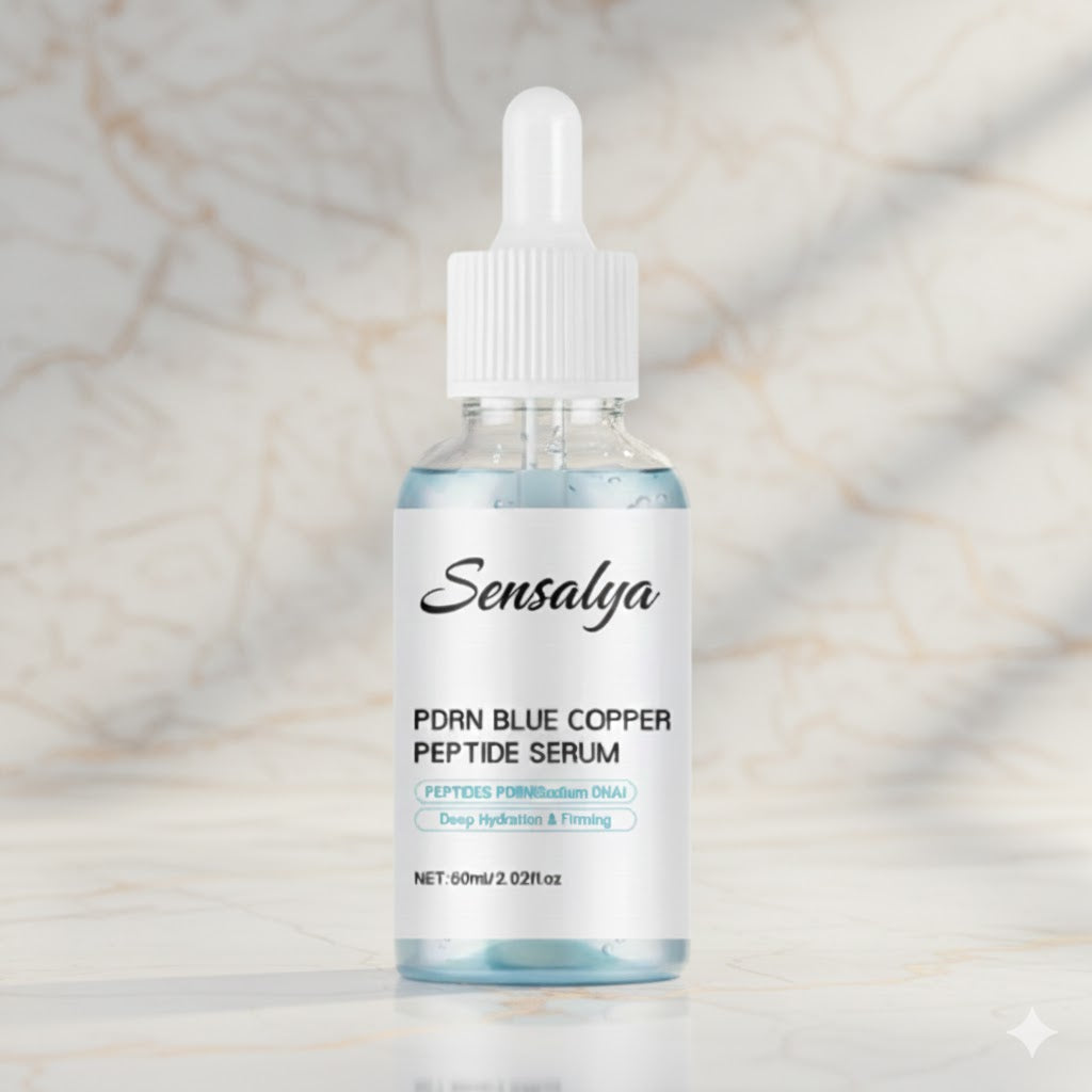 Sérum Facial con Péptidos de Cobre Azul SUYARUN – Hidratante y Reafirmante Anti-Edad