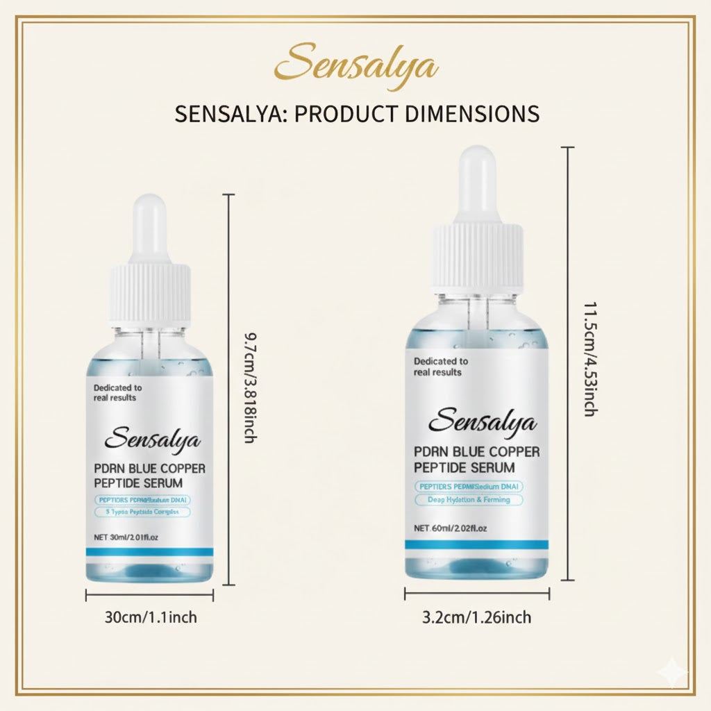 Sérum Facial con Péptidos de Cobre Azul SUYARUN – Hidratante y Reafirmante Anti-Edad